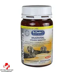 قرص مولتی‌ ویتامین سگ دکتر کلادرز تقویت کننده سیستم ایمنی  Dr Clauders Immune plus
