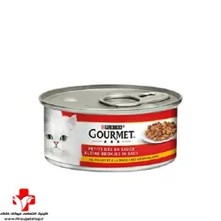 کنسرو گورمت مرغ و بوقلمون Gourmet chicken and turkey 195 gr