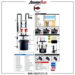 فیلتر سطلی ادیسه CFS-500