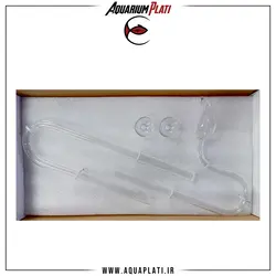 ست لیلی پایپ ورودی خروجی شیشه ای فیلتر 12 به 16 میلی متری گرینر