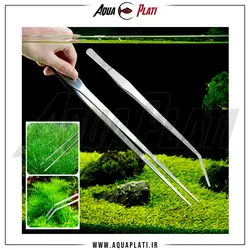 پنس سر کج آکواریوم 38 سانتی هوپار - آکوا پلاتی