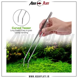 پنس سر کج آکواریوم 38 سانتی هوپار - آکوا پلاتی