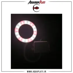 نور ال ای دی رینگی سفید و صورتی آکواریوم و تراریوم سوبو SD-6W