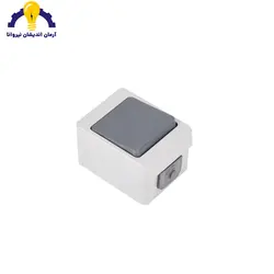 کلید تک پل بارانی مدل برکه پارت الکتریک