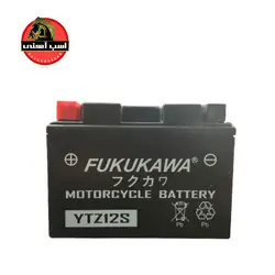 باتری موتورسیکلت فوکوکاوا 12 آمپر مدل YTZ12_S (پایه کوتاه)