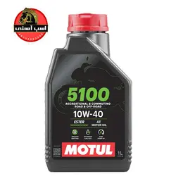 روغن موتول 5100 گرانروی 10W40 یک لیتری | MOTUL