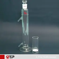 استوانه مدرج با درپوش و تیوب های جانبی (مزور پایداری) مدل 02.075.01