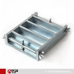 قالب خمشی سیمان با ابعاد 40*40*160 میلی متر (سه خانه) مدل 04.107