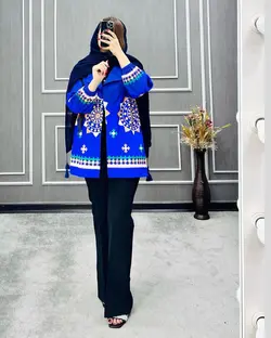 شارژ کت گلدوزی کد ۱۲۵۳۹