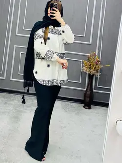 شومیز گلدوزی کد ۱۲۵۷۶