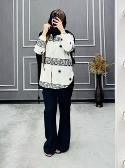 شومیز گلدوزی کد ۱۲۵۷۶