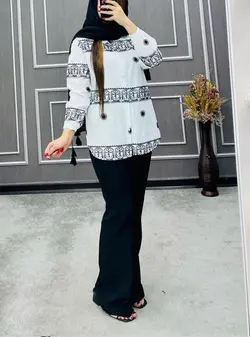 شومیز گلدوزی کد ۱۲۵۷۶