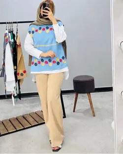 دو پی اس گلدوزی شده کد ۱۲۶۹۰