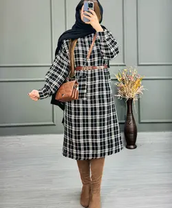 پالتو بلند شانل کد۱۲۸۷۲