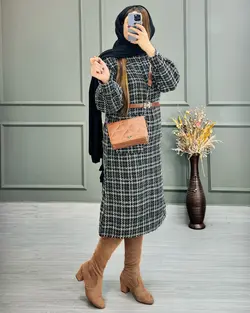 پالتو بلند شانل کد۱۲۸۷۲