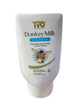 کرم روشن کننده و آبرسان پوست شیر الاغDonkey milk