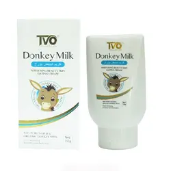 کرم روشن کننده و آبرسان پوست شیر الاغDonkey milk