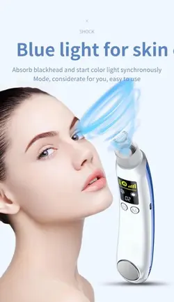 میکرودرم دیجیتالی 5 قدرته هات اند کلد خانگی Blackhead Cold &amp; Hot