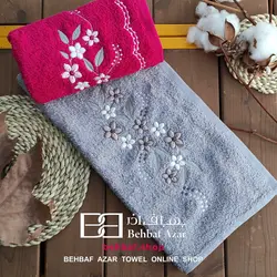 حوله دستی گلدوزی اوالی بهباف اذر