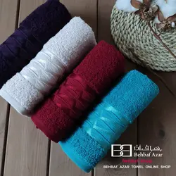 حوله دستی بهباف آذر طرح آرامیس 40در80 سانتی متر