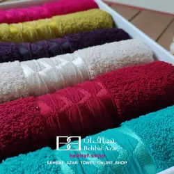 حوله دستی بهباف آذر طرح آرامیس 40در80 سانتی متر