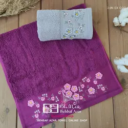 حوله گلدوزی بهباف آذر