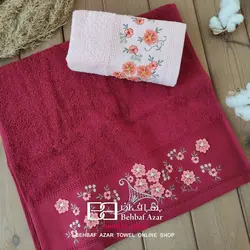 حوله گلدوزی بهباف آذر