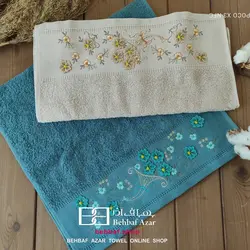 حوله گلدوزی بهباف آذر