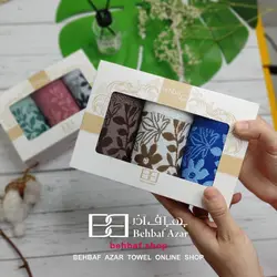 حوله دستی کوچک 30در 50 لاور بهباف اذر