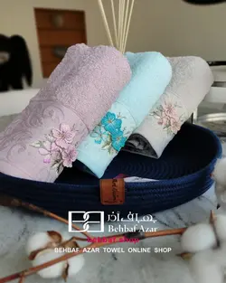 حوله دستی بزرگ کرالیچه سه گل 50در90