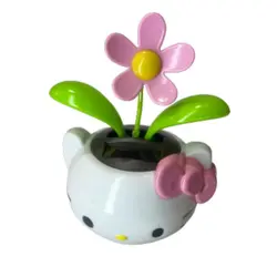 اسباب بازی زینتی هلو کیتی مدل گلدان نوری هلو‌کیتی