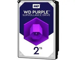 هارددیسک اینترنال وسترن دیجیتال مدل Purple WD20PURZ ظرفیت 2 ترابایت - تریپل ای تک