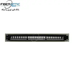 پچ پنل 24 پورت CAT6 FTP Qualenet ،پلاستیکی Blank