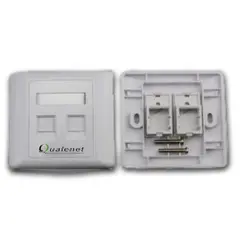 پریز شبکه دو پورت، کارخانه Qualenet انگلستان**