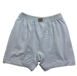 شورت پادار سفید پسرانه بسته ۳ عددی