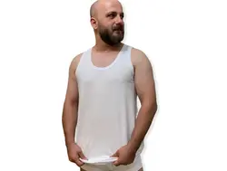 زیرپوش رکابی سفید مردانه