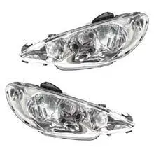 چراغ جلو قدیم راست 206 (فراز)  با شماره فنی 10000319