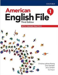 American English File ۱ + CD | امریکن انگلیش فایل ۱ با همراه کتاب کار