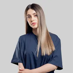 تیشرت نفتی آستین کوتاه basic