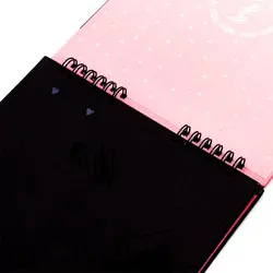 دفتر طراحی سیاه برگ خرگوشی برگ تحریر B5