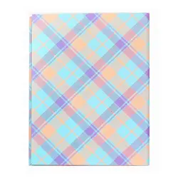 دفتر کلاسور برگ تحریر طرح گل بک طوسی