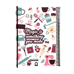 دفتر آشپزی دات نوت My Kitchen طرح 01