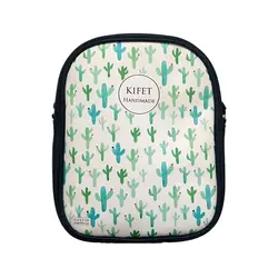 کیف دوشی کیفت طرح کاکتوس زمینه سفید