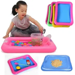 تشک بادی شن بازی همراه با شن