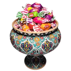 تافی میوه دو رنگ آیدین ۱۰۰۰ گرم