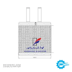 رادیاتور بخاری سردسیر پراید کوشش