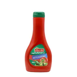 سس گوجه فرنگی  هالوپینو 400 گرمی مهرام