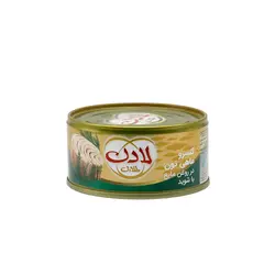 کنسرو تن ماهی در روغن مایع با شوید 180 گرم لادن طلایی