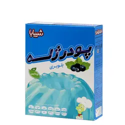 پودر ژله بلوبری 100گرم شیبا