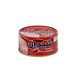 تن ماهی با فلفل قرمز 180 گرمی شیدان